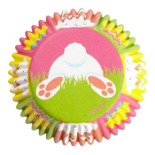 Easter Bunny and Chick Cupcake Papers - Click Image to Close
